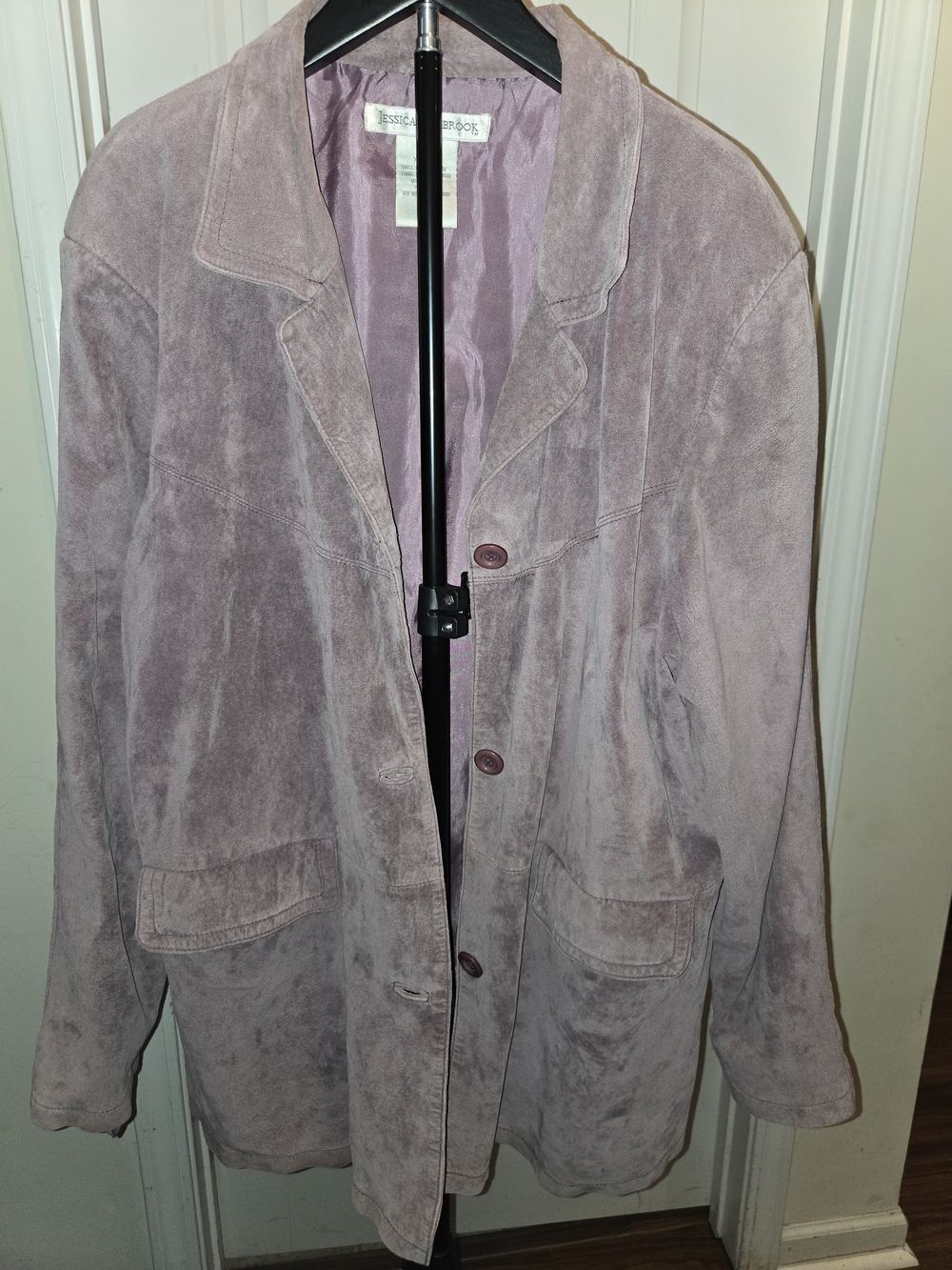 Women’s Lavender Leather Jacket